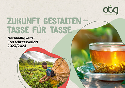 Titelseite OTG Nachhaltigkeits-Fortschrittsbericht 2022–2024